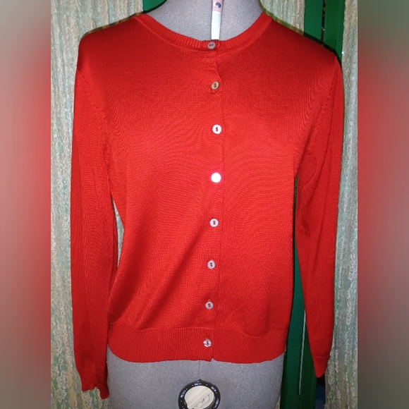 NEW Liz Claiborne sweater cardigan top - Picture 1 of 4